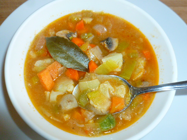 Seven Vegetables Soup with Semolina Ronit Penso