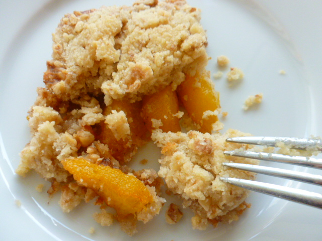 Peach, Walnuts and Cinnamon Crisp Ronit Penso