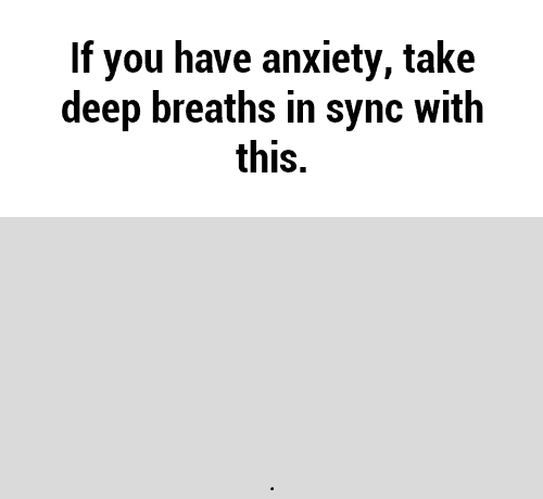 anxiety breathing